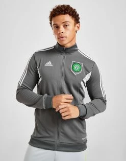 Adidas Celtic Fc Track Jacket Grå