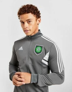 Adidas Celtic Fc Track Jacket Grå -Herretoj Salg jd 528313 c