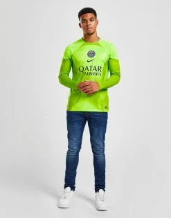 Nike Paris Saint Germain 2022/23 Home Goalkeeper Shirt Grøn -Herretoj Salg jd 529612 d