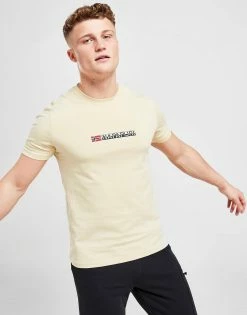 Napapijri Sory Flag T-Shirt Herre Beige