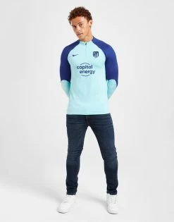 Nike Atletico Madrid Strike Drill Trøje Herre Blå -Herretoj Salg jd 529949 b