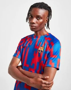 Nike FC Barcelona Pre Match Shirt Blå -Herretoj Salg jd 532875 c
