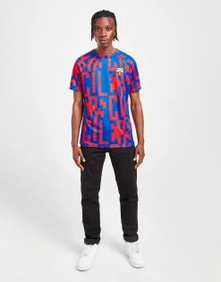 Nike FC Barcelona Pre Match Shirt Blå -Herretoj Salg jd 532875 d