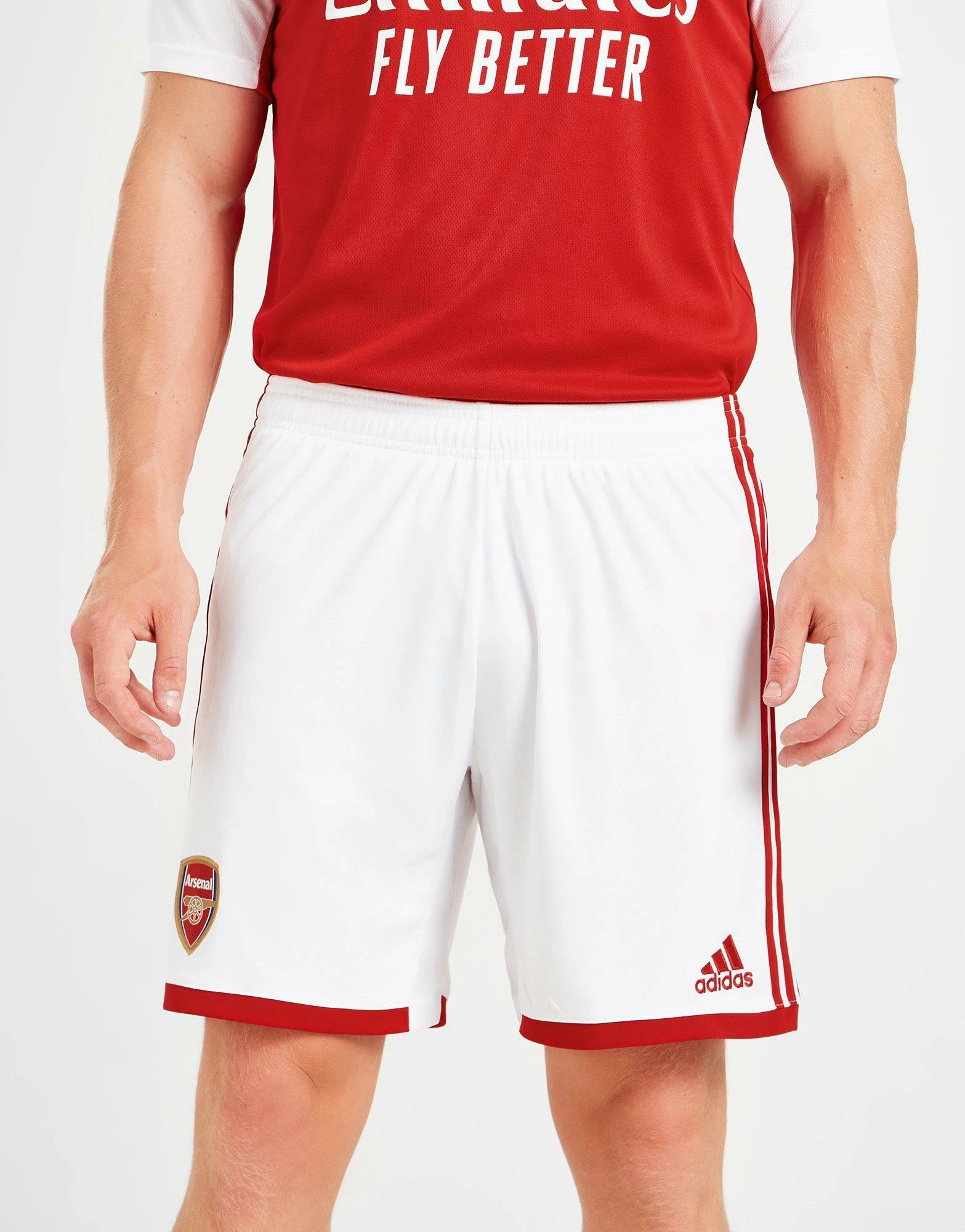 Adidas Arsenal FC 2022/23 Hjemmebaneshorts Herre Hvid 4 Adidas Arsenal FC 2022/23 Hjemmebaneshorts Herre Hvid - Billede 2