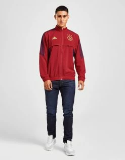 Adidas Ajax Presentation Jakke Herre Rød -Herretoj Salg jd 533251 d