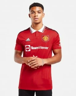Adidas Manchester United Fc 2022/23 Home Shirt Rød