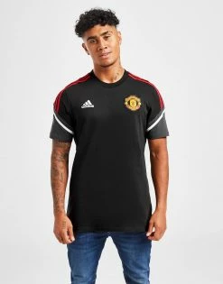 Adidas Manchester United Fc Training T-shirt Sort