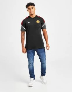 Adidas Manchester United Fc Training T-shirt Sort -Herretoj Salg jd 533352 c