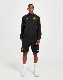 Adidas Manchester United Fc Presentation Jacket Sort 9 Adidas Manchester United Fc Presentation Jacket Sort -Herretoj Salg jd 533373 d