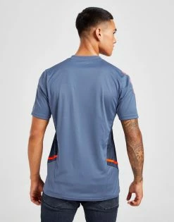 Adidas Manchester United Fc Training Shirt Blå -Herretoj Salg jd 533421 c