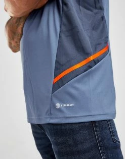 Adidas Manchester United Fc Training Shirt Blå -Herretoj Salg jd 533421 e