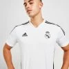 Adidas Real Madrid Training Shirt Hvid