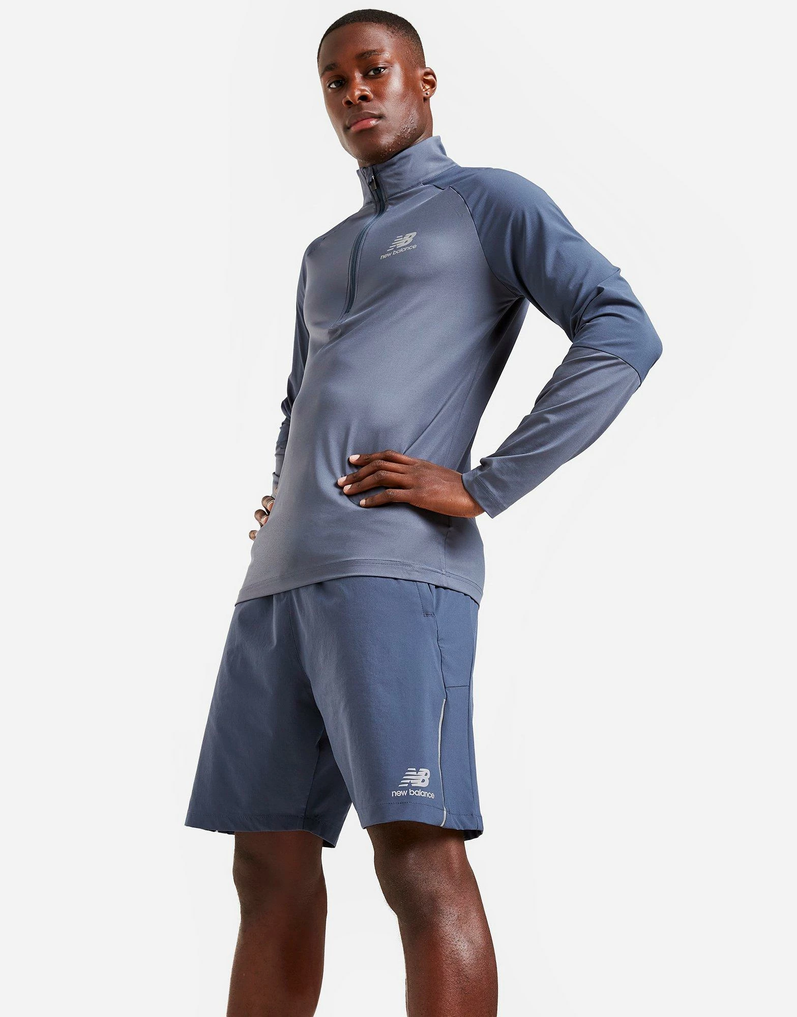 New Balance Shorts Herre Blå 3 New Balance Shorts Herre Blå