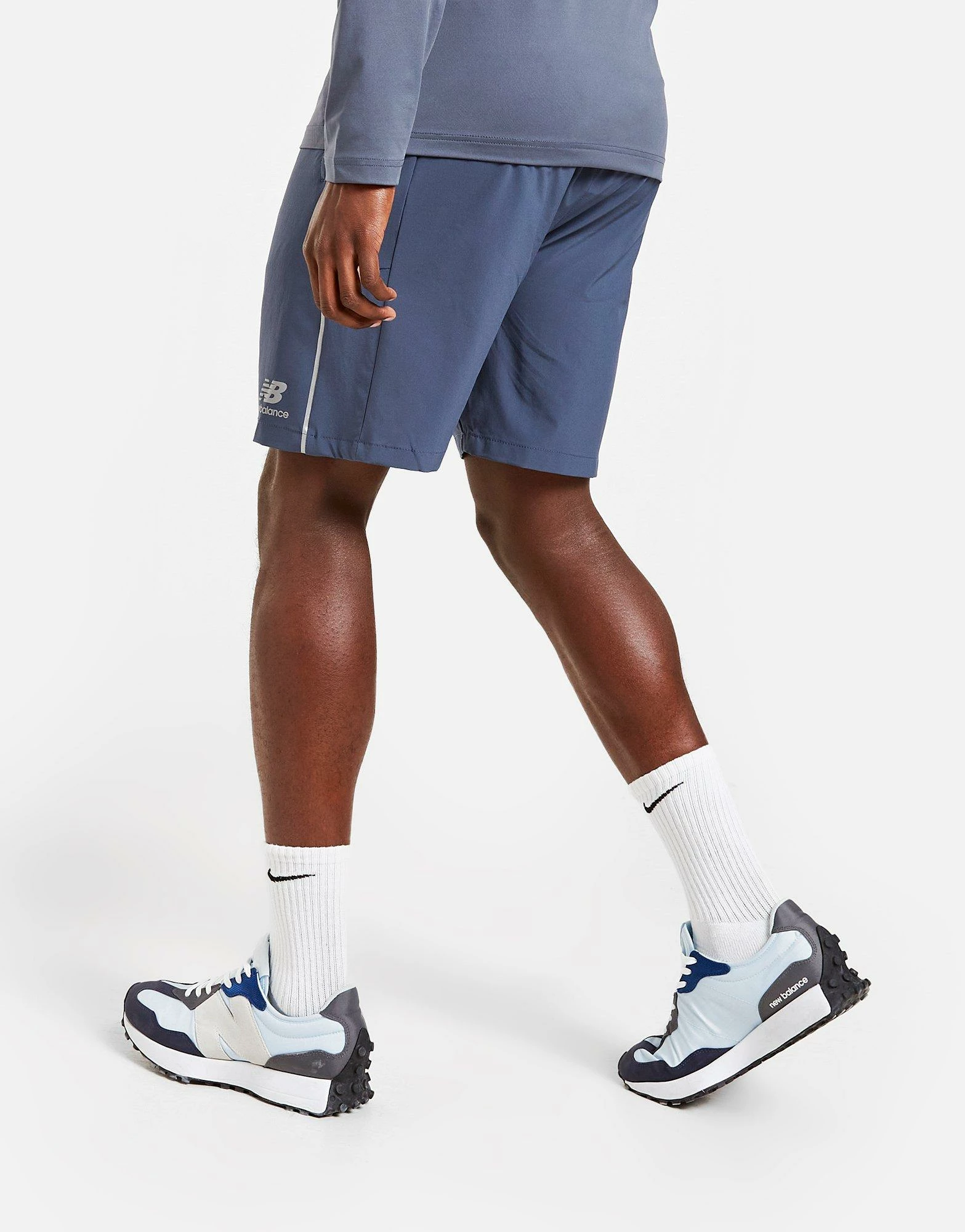 New Balance Shorts Herre Blå 6 New Balance Shorts Herre Blå - Billede 4