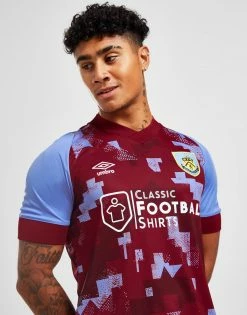 Umbro Burnley FC 2022/23 Home Shirt Rød