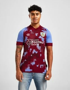 Umbro Burnley FC 2022/23 Home Shirt Rød -Herretoj Salg jd 545989 d