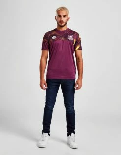 Umbro Burnley FC Warm Up Shirt Lilla -Herretoj Salg jd 546004 d