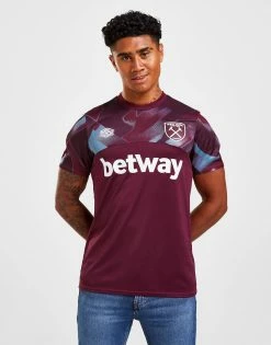 Umbro West Ham United FC Warm Up Shirt Rød -Herretoj Salg jd 546031 c