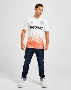 Umbro West Ham United FC 2022/23 Third Shirt Hvid -Herretoj Salg jd 546182 f
