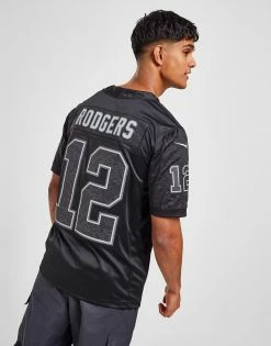 Nike NFL Green Bay Packers Rodgers #12 Jersey Sort -Herretoj Salg jd 546488 b