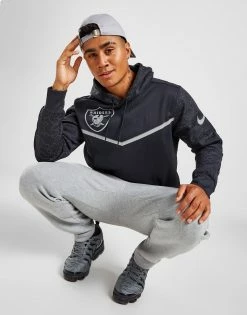Nike NFL Las Vegas Raiders Reflective Hoodie Sort