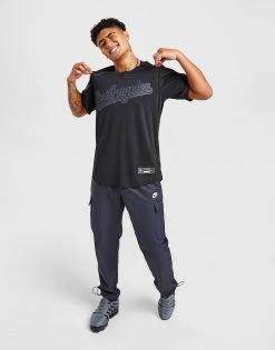 Nike MLB Los Angeles Dodgers Triple Black Jersey Sort -Herretoj Salg jd 546644 e