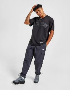 Nike MLB New York Yankees Triple Black Jersey Sort -Herretoj Salg jd 546645 f