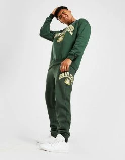 Banlieue Crest Joggers Grøn -Herretoj Salg jd 547365 f