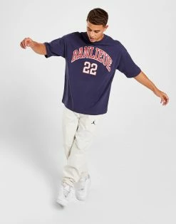 Banlieue College T-Shirt Blå -Herretoj Salg jd 547366 e