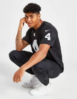 Nike NFL Las Vegas Raiders Carr #4 Jersey Sort -Herretoj Salg jd 547390 b