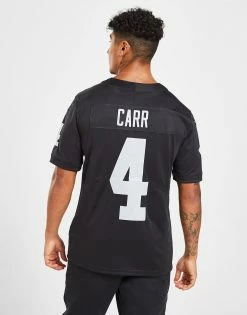 Nike NFL Las Vegas Raiders Carr #4 Jersey Sort -Herretoj Salg jd 547390 e