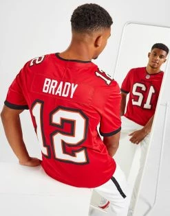 Nike NFL Tampa Bay Buccaneers Brady #12 Shirt Rød