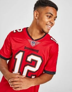 Nike NFL Tampa Bay Buccaneers Brady #12 Shirt Rød -Herretoj Salg jd 547398 d