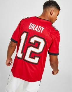 Nike NFL Tampa Bay Buccaneers Brady #12 Shirt Rød -Herretoj Salg jd 547398 f