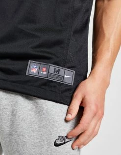 Nike NFL Las Vegas Raiders Carr #4 Home Game Jersey Sort -Herretoj Salg jd 547419 e