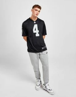 Nike NFL Las Vegas Raiders Carr #4 Home Game Jersey Sort -Herretoj Salg jd 547419 f