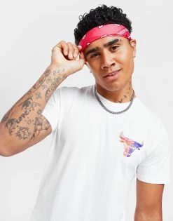 New Era NBA Chicago Bulls Neon Graphic T-Shirt Hvid -Herretoj Salg jd 547520 c