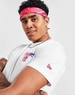 New Era NBA Chicago Bulls Neon Graphic T-Shirt Hvid -Herretoj Salg jd 547520 d