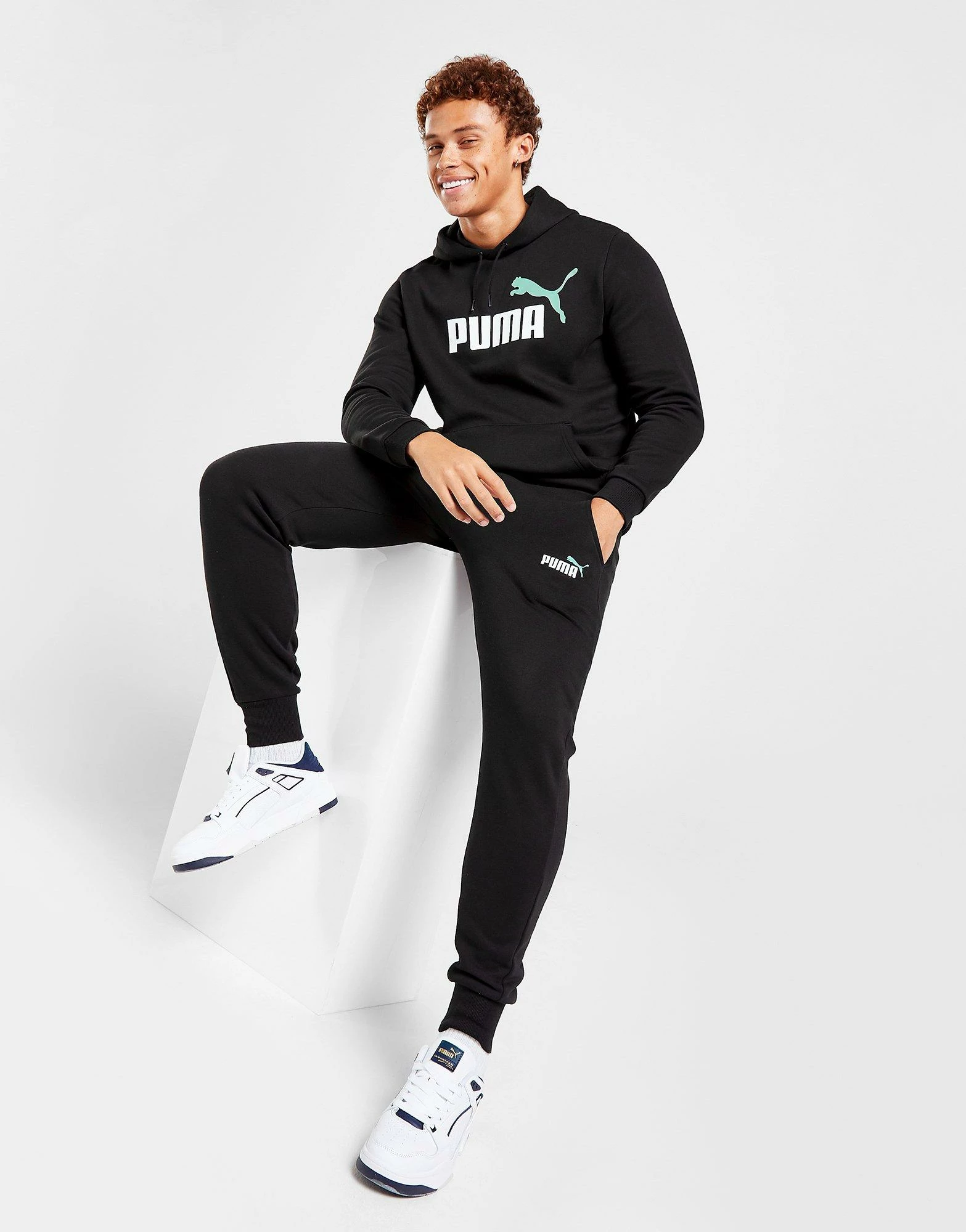 Puma Core Fleece Joggingbukser Herre Sort 3 Puma Core Fleece Joggingbukser Herre Sort