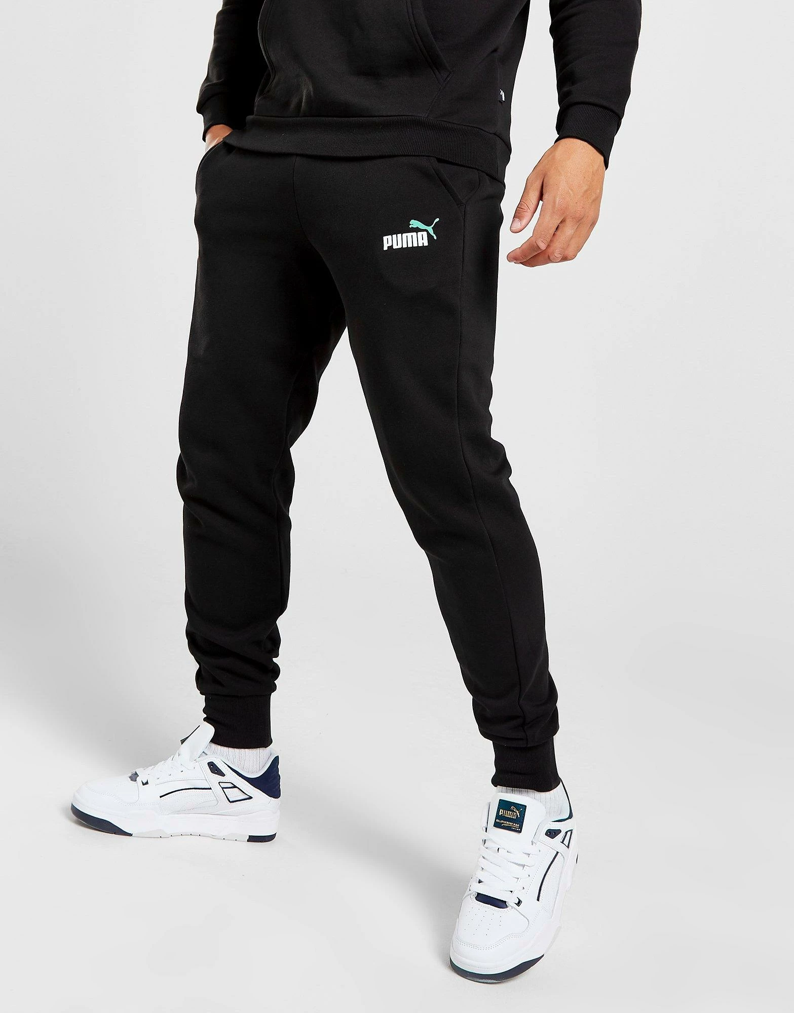 Puma Core Fleece Joggingbukser Herre Sort 4 Puma Core Fleece Joggingbukser Herre Sort - Billede 2