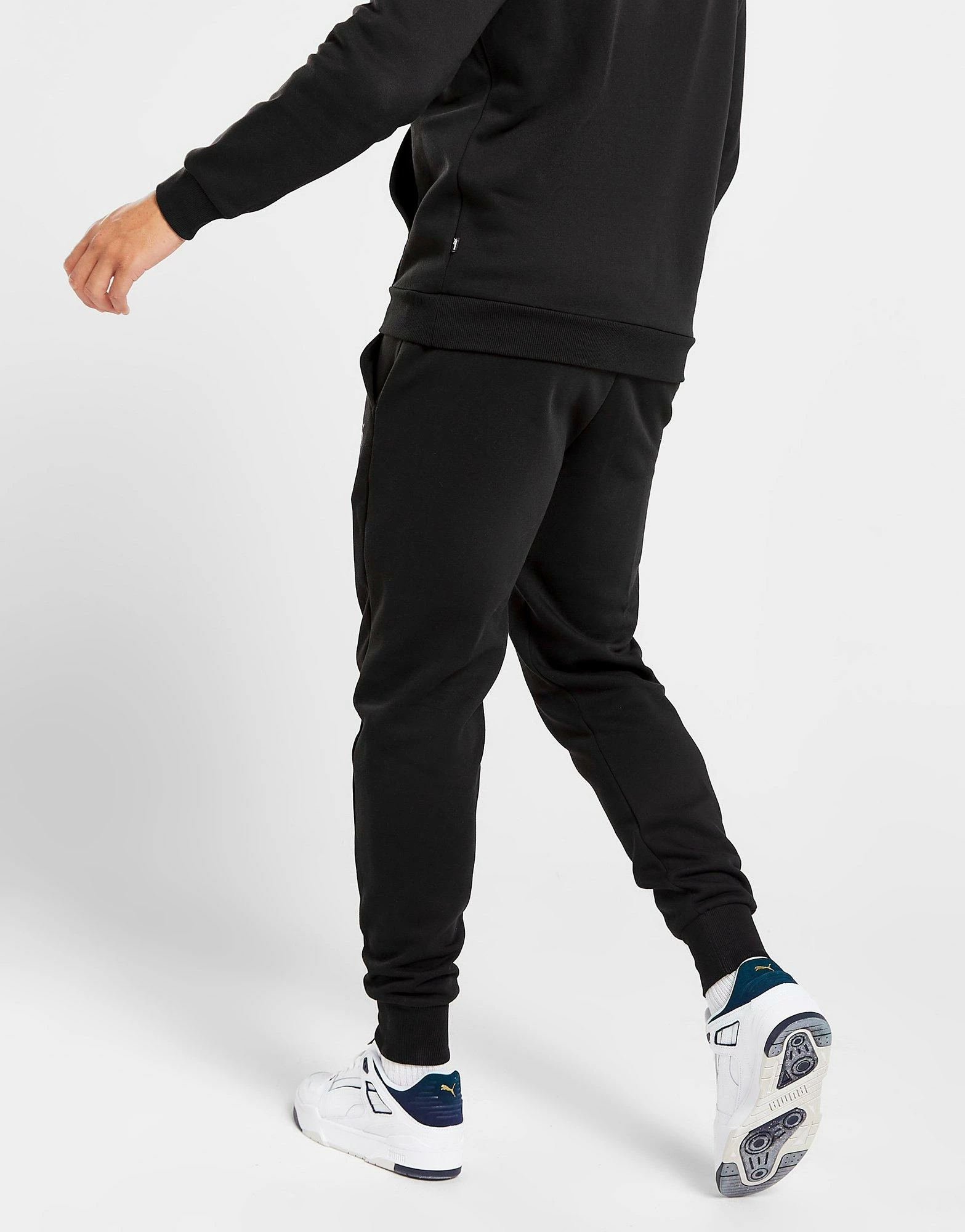 Puma Core Fleece Joggingbukser Herre Sort 5 Puma Core Fleece Joggingbukser Herre Sort - Billede 3