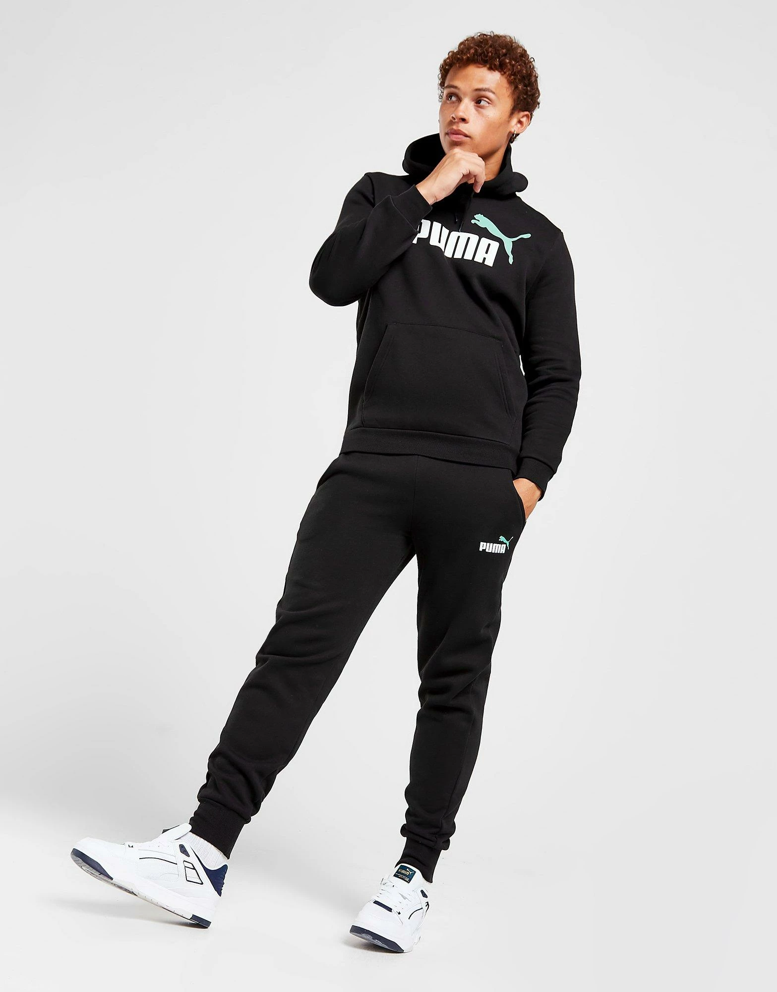 Puma Core Fleece Joggingbukser Herre Sort 7 Puma Core Fleece Joggingbukser Herre Sort - Billede 5