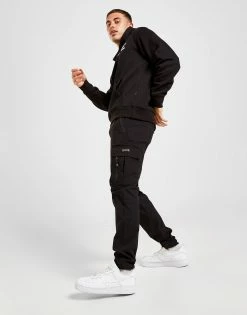 Nicce Shoreline Cargo Track Pants Sort -Herretoj Salg jd 548691 d