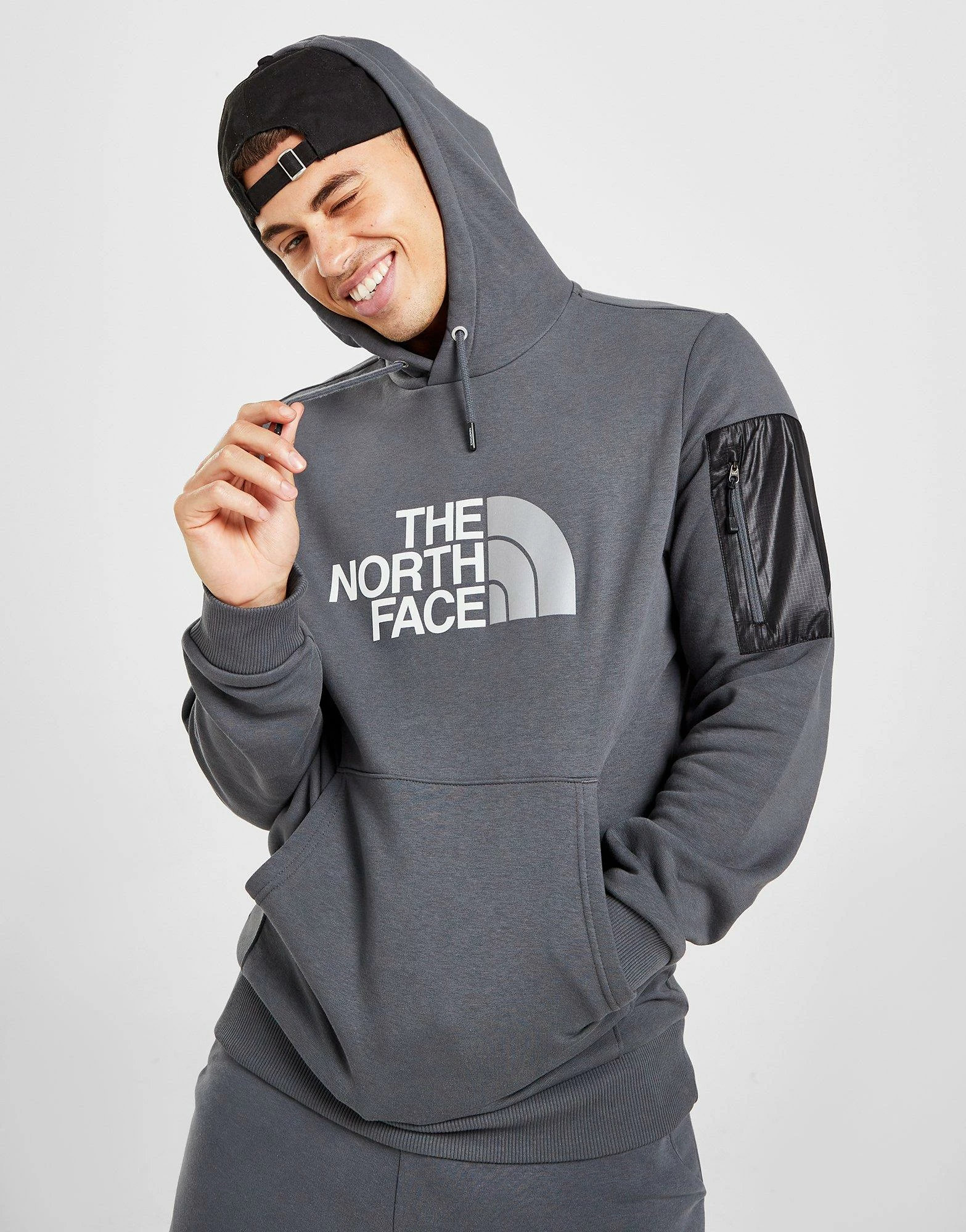 The North Face Bondi Large Logo Hoodie Grå 4 The North Face Bondi Large Logo Hoodie Grå - Billede 2
