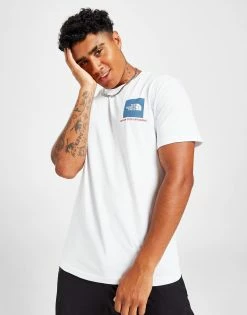 The North Face Fine Box T-Shirt Hvid -Herretoj Salg jd 549170 b