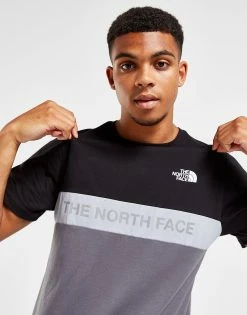 The North Face Colour Block T-Shirt Herre Sort