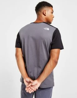 The North Face Colour Block T-Shirt Herre Sort -Herretoj Salg jd 549173 c