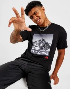 The North Face Snow Mountain T-Shirt Sort