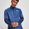 The North Face Winter 1/2 Zip Top Blå -Herretoj Salg jd 549224 a