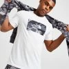 The North Face Camo Infill Logo T-Shirt Hvid